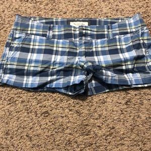 Plaid shorts